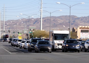 Car accident in Las Vegas, Nevada