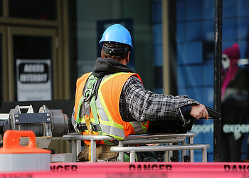 Construction Site Accident. Las Vegas, Nevada.